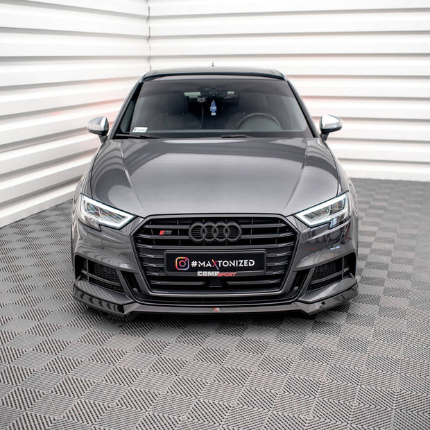 Frontläpp V.3 för Audi S3 / A3 S-Line Sportback 8V Facelift