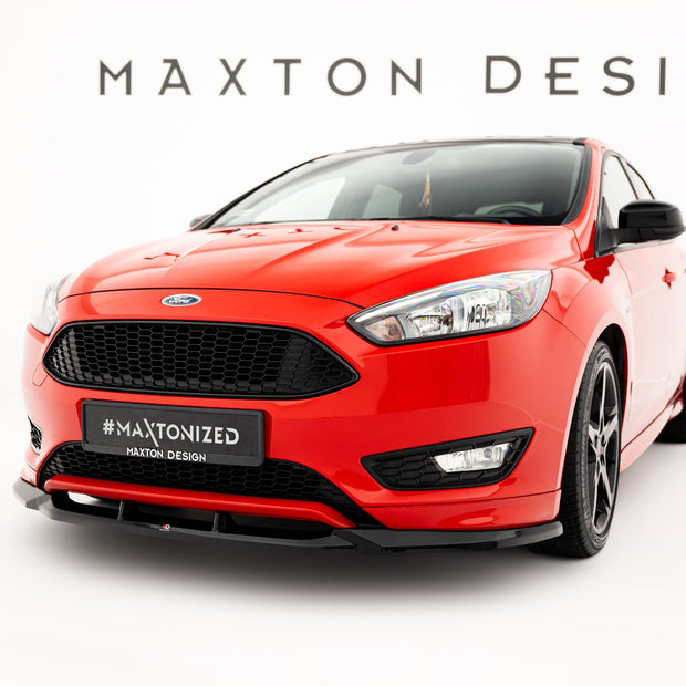Frontläpp V.3 för Ford Focus ST-Line Mk3 Facelift