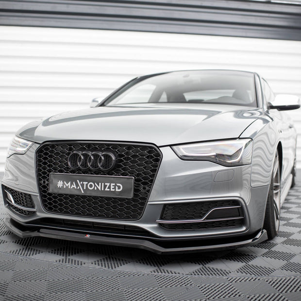 Frontläpp V.4 för Audi S5 / A5 S-Line 8T Facelift