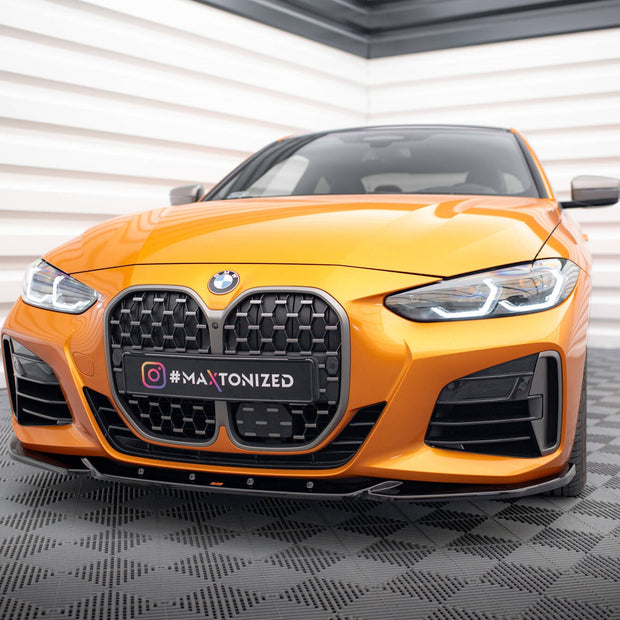 Frontläpp V.4 för BMW 4 M-Pack / M440i G22 / G23 / G22 Facelift / G23 Facelift