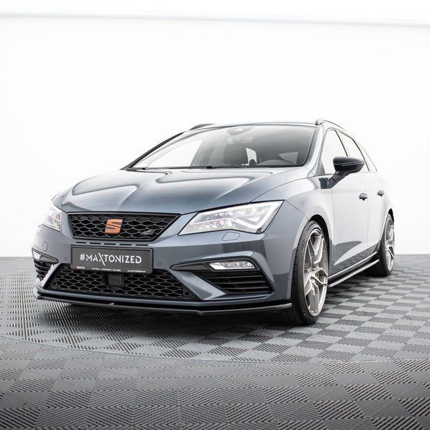 Frontläpp V.4 för Seat Leon Cupra / FR Mk3 Facelift