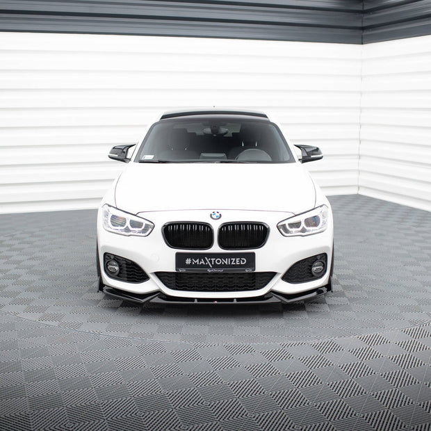 Frontläpp V.5 + Flaps för BMW 1 M-Pack / M140i F20 Facelift