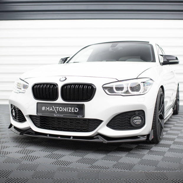 Frontläpp V.5 + Flaps för BMW 1 M-Pack / M140i F20 Facelift