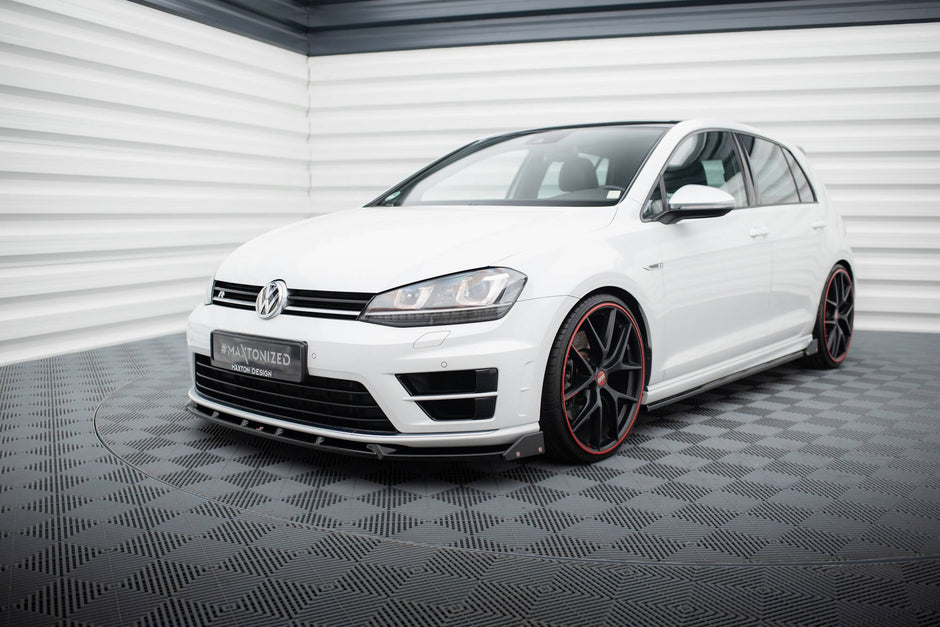 Frontläpp V.5 + Flaps för Volkswagen Golf R / R-Line Mk7