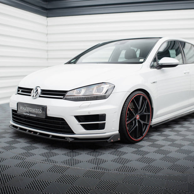 Frontläpp V.5 + Flaps för Volkswagen Golf R / R-Line Mk7