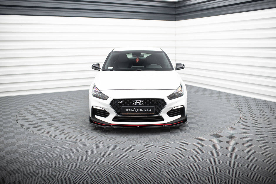 Frontläpp V.6 + Flaps för Hyundai I30 N Mk3 Hatchback/Fastback