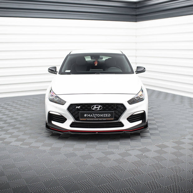 Frontläpp V.6 + Flaps för Hyundai I30 N Mk3 Hatchback/Fastback