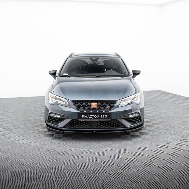 Frontläpp V.6 för Seat Leon Cupra / FR Mk3 Facelift