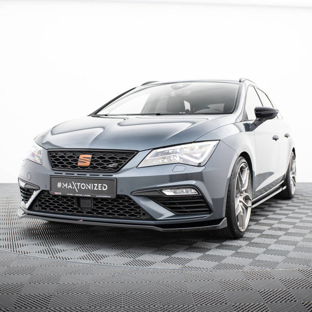 Frontläpp V.7 för Seat Leon Cupra / FR Mk3 Facelift
