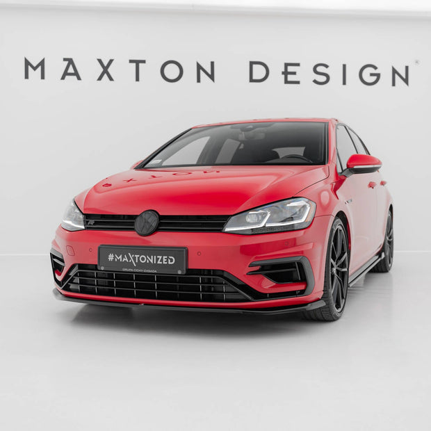 Frontläpp V.7 för Volkswagen Golf R / R-Line Mk7 Facelift