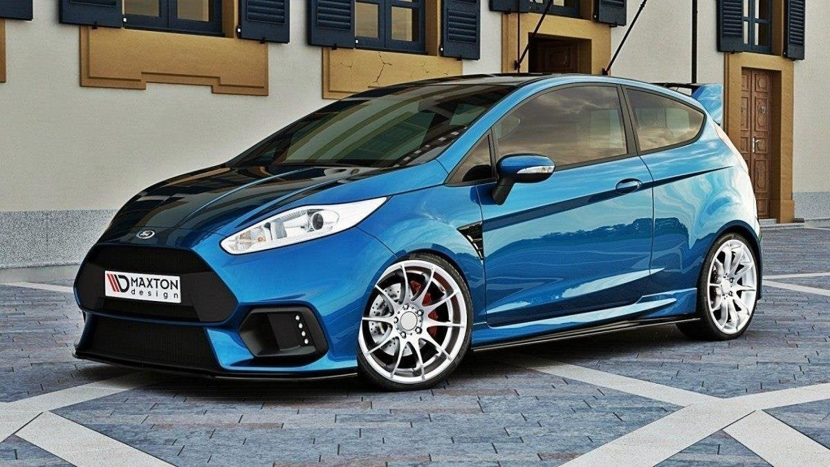 Frontläpp (Focus Rs LOOK Bumper) för Ford Fiesta Mk7 Facelift