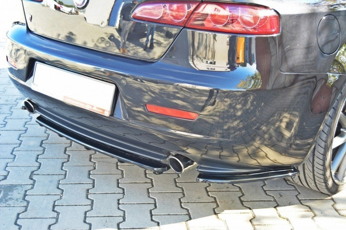 Bakre Splitter för Alfa Romeo 159 (with vertical bars)
