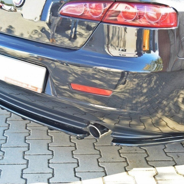 Bakre Splitter för Alfa Romeo 159 (with vertical bars)