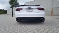Bakre Splitter för Audi A5 S-Line 8T Facelift (without vertical bars)