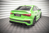 Bakre Splitter för Audi RS3 Sedan 8Y