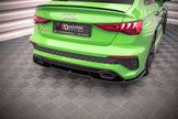 Bakre Splitter för Audi RS3 Sedan 8Y