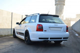 Bakre Splitter för Audi RS4 Avant B5 (with a vertical bar)