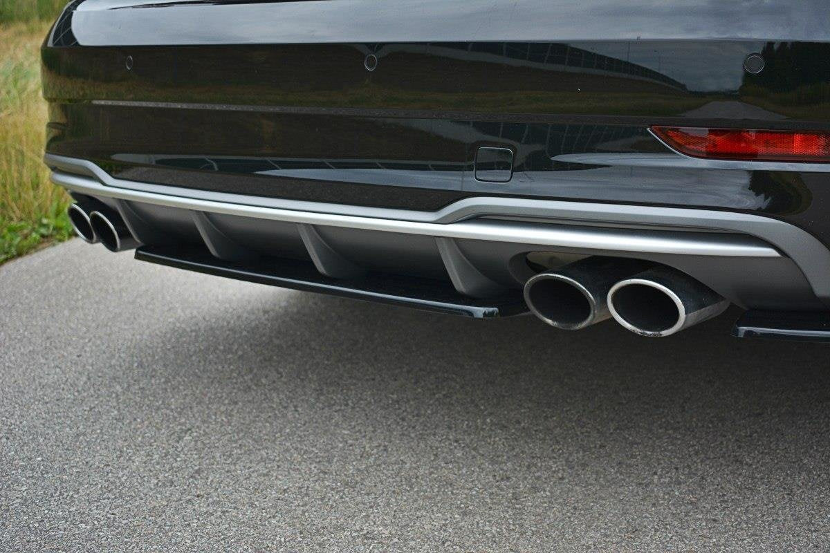 Bakre Splitter för Audi S3 Hatchback / Sportback / Sedan 8V Facelift