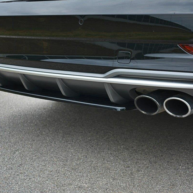 Bakre Splitter för Audi S3 Hatchback / Sportback / Sedan 8V Facelift