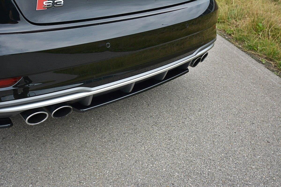 Bakre Splitter för Audi S3 Hatchback / Sportback / Sedan 8V Facelift