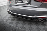 Bakre Splitter för Audi S5 Sportback / Coupe F5 Facelift