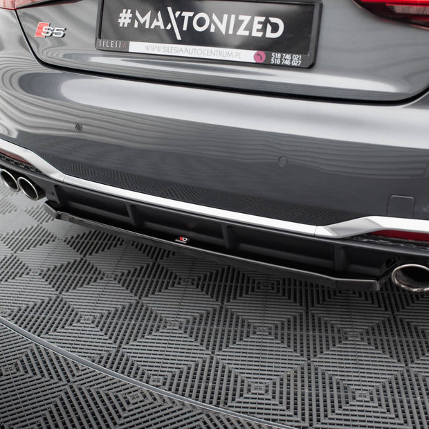 Bakre Splitter för Audi S5 Sportback / Coupe F5 Facelift