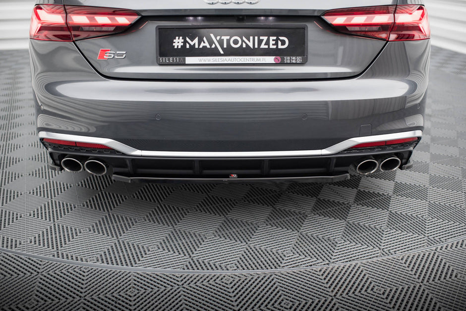 Bakre Splitter för Audi S5 Sportback / Coupe F5 Facelift