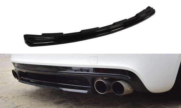 Bakre Splitter för Audi TT S 8J (without vertical bars)