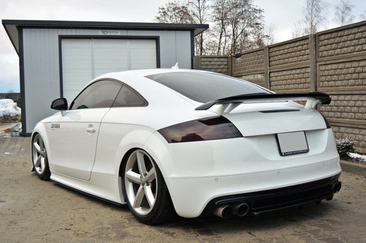 Bakre Splitter för Audi TT S 8J (with a vertical bar)