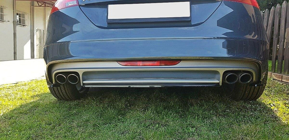 Bakre Splitter för Audi TT S Mk2 (8J)