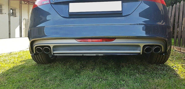 Bakre Splitter för Audi TT S Mk2 (8J)
