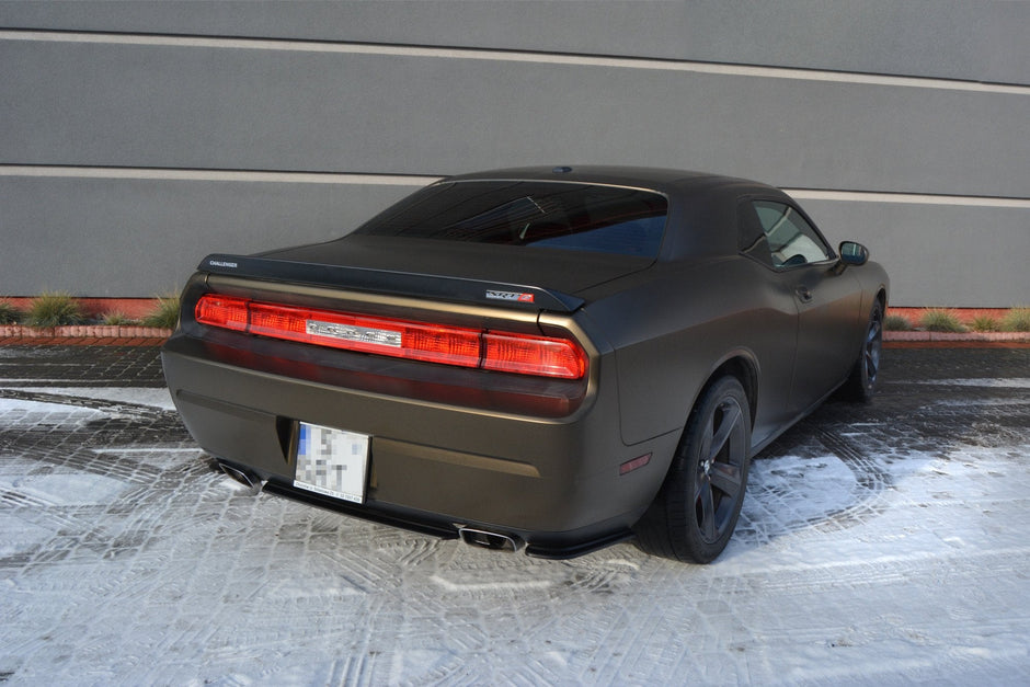 Bakre Splitter för Dodge Challenger Mk3. PHASE-I SRT8 Coupe (without vertical bars)