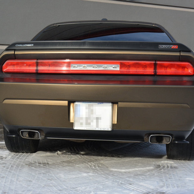 Bakre Splitter för Dodge Challenger Mk3. PHASE-I SRT8 Coupe (without vertical bars)