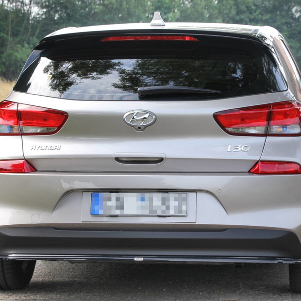 Bakre Splitter (Without Vertical Bars) för Hyundai I30 Mk3 Hatchback