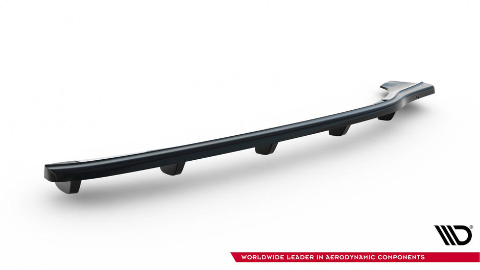 Bakre Splitter för BMW 3 E46 MPACK Coupe (with vertical bars)