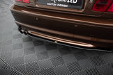 Bakre Splitter för BMW 3 E46 MPACK Coupe (with vertical bars)