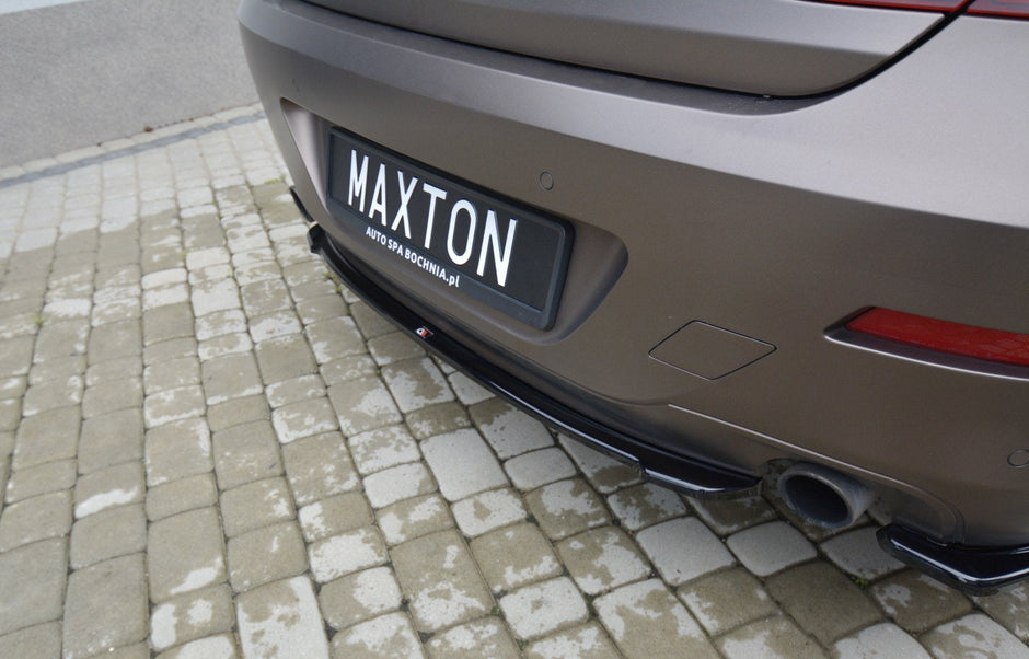 Maxton Design Bakre splitter BMW 6 Gran Coupé – bild 3