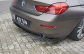 Maxton Design Bakre splitter BMW 6 Gran Coupé