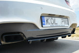 Maxton Design Bakre splitter BMW 6 Gran Coupé MPACK (with a vertical bar)