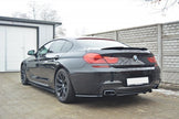 Maxton Design Bakre splitter BMW 6 Gran Coupé MPACK (with a vertical bar) – bild 3