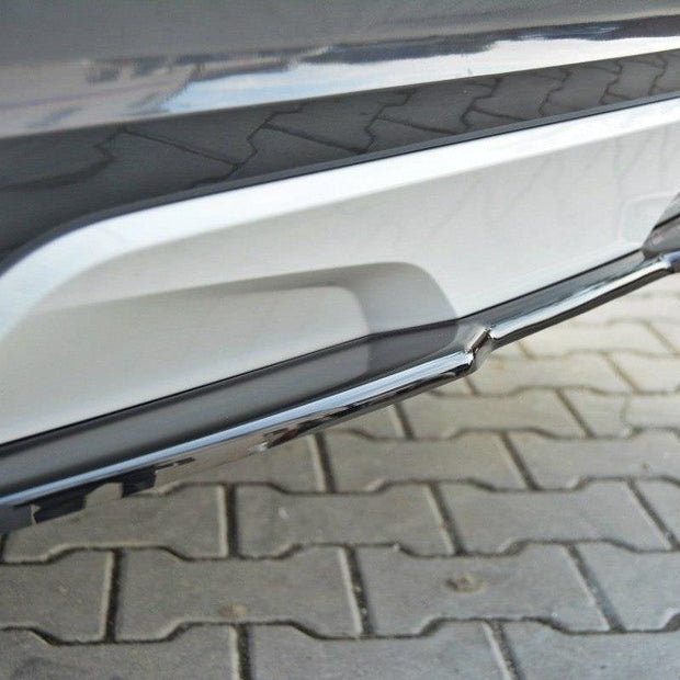 Bakre Splitter för BMW X4 M-PACK (without a vertical bar)