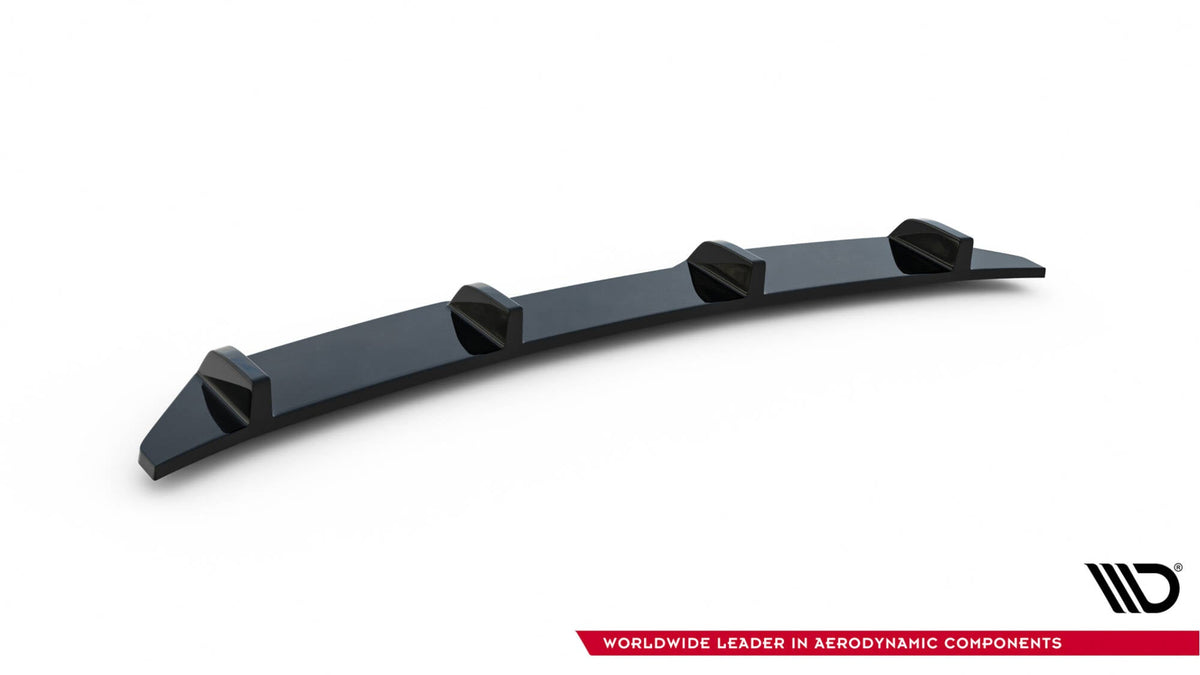 Bakre Splitter för BMW X4 M-PACK (with a vertical bar)