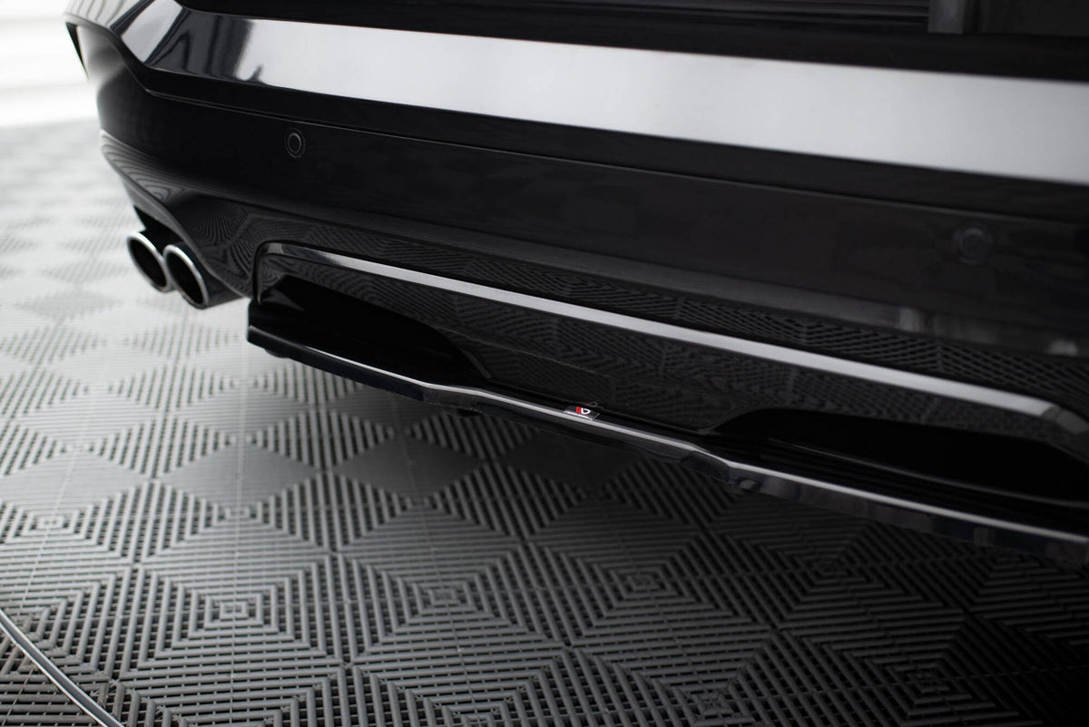 Bakre Splitter för BMW X4 M-PACK (with a vertical bar)