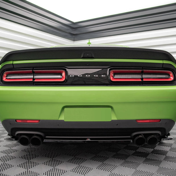Bakre Splitter för Dodge Challenger SRT Hellcat Widebody Mk3