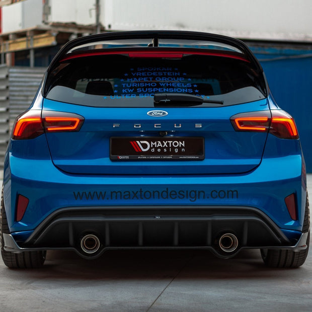Bakre Splitter för Ford Focus Hatchback St-line Mk4