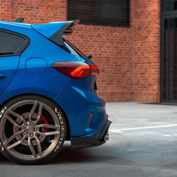 Bakre Splitter för Ford Focus Hatchback St-line Mk4