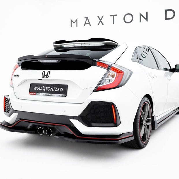 Bakre Splitter för Honda Civic Sport Mk 10