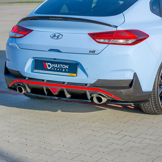 Bakre Splitter för Hyundai I30 N Mk3 Fastback