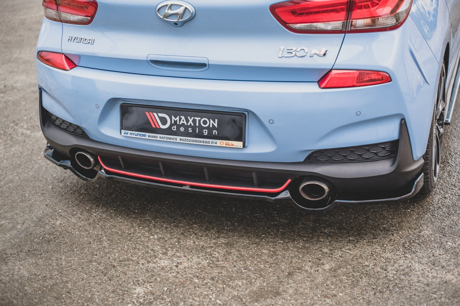 Bakre Splitter för Hyundai I30 N Mk3 Hatchback