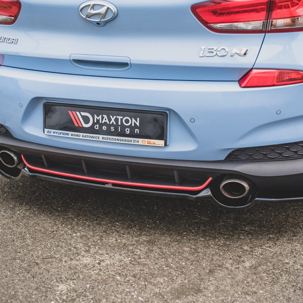 Bakre Splitter för Hyundai I30 N Mk3 Hatchback